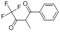structure of CAS# 322-06-5, 4,4,4-Trifluoro-2-Methyl-1-Phenyl-Butane-1,3-Dione;4,4,4-Trifluoro-2-Methyl-1-Phenyl-Butane-1,3-Dione;Nsc42773