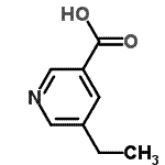 CAS#: 3222-53-5， 5-Ethylnicotinic Acid