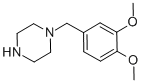 CAS#: 32231-07-5， 1-(3,4-Dimethoxy-Benzyl)-Piperazine