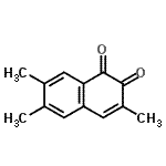 CAS#: 32249-79-9， 3,6,7-Trimethyl-1,2-Naphthalenedione