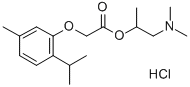 CAS#: 32305-40-1， 1-Dimethylaminopropan-2-Yl 2-(5-Methyl-2-Propan-2-Ylphenoxy)Acetate Hydrochloride