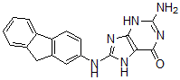 CAS#: 32366-79-3， 2-Amino-8-(9H-Fluoren-2-Ylamino)-3,7-Dihydropurin-6-One