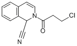 CAS#: 32409-95-3， 2-(3-Chloro-1-Oxopropyl)-1,2-Dihydro-1-Isoquinolinecarbonitrile