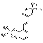 CAS#: 32426-62-3， Trimethylsilyl (2E)-3-{2-[(Trimethylsilyl)Oxy]Phenyl}Acrylate