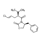 CAS#: 324519-70-2， (4S)-4-Benzyl-3-[(2S,4E)-5-Chloro-2-Isopropyl-4-Pentenoyl]-1,3-Oxazolidin-2-One