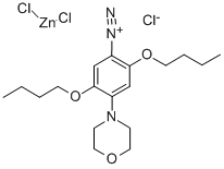 CAS#: 32457-96-8， 2,5-Dibutoxy-4-Morpholinobenzenediazonium Chloride Zinc Chloride