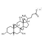 CAS#: 32500-01-9， Sodium (3alpha,5beta,7alpha,12alpha)-3,7,12-Trihydroxycholan-24-Oate