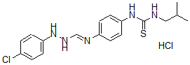 CAS#: 32503-00-7， 3-[4-[[2-(4-Chlorophenyl)Hydrazinyl]Methylideneamino]Phenyl]-1-(2-Methylpropyl)Thiourea Hydrochloride