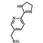 CAS#: 326404-75-5， 1-[6-(4,5-Dihydro-1H-Imidazol-2-Yl)-3-Pyridinyl]Methanamine