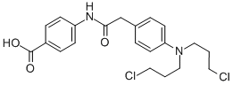CAS#: 32656-65-8， 4-[[2-[4-(Bis(2-Chloropropyl)Amino)Phenyl]Acetyl]Amino]Benzoic Acid