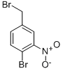 结构式 CAS# 326595-66-8, 4-溴-3-硝基苄基溴化物