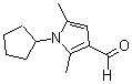 structure of CAS# 326916-19-2, 1-Cyclopentyl-2,5-Dimethyl-1H-Pyrrole-3-Carbaldehyde;1-cyclopentyl-2,5-dimethyl-1H-pyrrole-3-; carbaldehyde;1-Cyclopentyl-2,5-dimethyl-1H-pyrrole-3-carbaldehyde;1-cyclopentyl-2,5-dimethylpyrrole-3-carbaldehyde