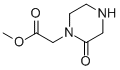 structure of CAS# 32705-79-6, 2-Oxo-1-Piperazineaceticacid Methyl ester;Methyl (2-Oxopiperazin-1-Yl)Acetate(SALTDATA: FREE);Methyl (2-Oxopiperazin-1-Yl)Acetate Hydrochloride;1-Piperazineaceticacid,2-Oxo-,Methylester(8CI)