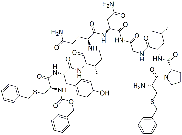 CAS#: 3274-73-5， S-Benzyl-N-(benzyloxycarbonyl)-L-cysteinyl-L-tyrosyl-L-isoleucyl-L-glutaminyl-L-asparaginyl-S-benzyl-L-cysteinyl-L-prolyl-L-leucylglycinamide