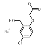CAS#: 32791-87-0， Sodium [4-Chloro-2-(Hydroxymethyl)Phenoxy]Acetate