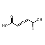 CAS#: 32804-68-5， 2,3-Pentadienedioic Acid