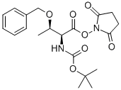 structure of CAS# 32886-43-4, Boc-Thr(Bzl)-Osu;(2,5-Dioxopyrrolidin-1-Yl) 2-(Tert-Butoxycarbonylamino)-3-(Phenylmethoxy)Butanoate;2-[(Tert-Butoxy-Oxomethyl)Amino]-3-(Phenylmethoxy)Butanoic Acid (2,5-Dioxo-1-Pyrrolidinyl) Ester;3-(Benzyloxy)-2-(Tert-Butoxycarbonylamino)Butyric Acid Succinimido Ester