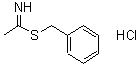 结构式 CAS# 32894-07-8, 硫代乙亚氨酸苄酯盐酸盐