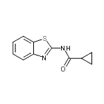 CAS#: 32904-04-4， N-(1,3-Benzothiazol-2-Yl)Cyclopropanecarboxamide