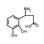 CAS#: 32906-20-0， 3-Amino-3-(2,3-Dihydroxyphenyl)Propanoic Acid