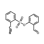 CAS#: 329235-29-2， (2-Formylphenyl) 2-Cyanobenzenesulfonate