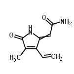 CAS#: 329314-76-3， 2-(4-Methyl-5-Oxo-3-Vinyl-1,5-Dihydro-2H-Pyrrol-2-Ylidene)Acetamide