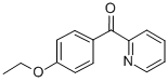 structure of CAS# 32941-23-4, (4-Ethoxyphenyl)-Pyridin-2-Ylmethanone;(4-Ethoxyphenyl)-(2-Pyridyl)Methanone;(4-Ethoxyphenyl)-Pyridin-2-Yl-Methanone;Brn 1530667
