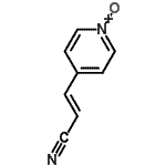 CAS#: 329973-92-4， (2E)-3-(1-Oxido-4-Pyridinyl)Acrylonitrile