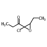 CAS#: 32998-77-9， 1-(2-Chloro-3-Ethyl-2-Oxiranyl)-1-Propanone