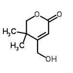 CAS#: 330154-76-2， 4-(Hydroxymethyl)-5,5-Dimethyl-5,6-Dihydro-2H-Pyran-2-One