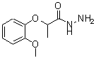 结构式 CAS# 330177-32-7, 2-(2-甲氧基苯氧基)丙酰肼
