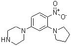 CAS#: 330633-83-5， 1-[4-Nitro-3-(1-Pyrrolidinyl)Phenyl]Piperazine