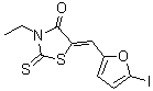 CAS#: 330855-07-7， (5Z)-3-Ethyl-5-[(5-Iodo-2-Furyl)Methylene]-2-Thioxo-1,3-Thiazolidin-4-One