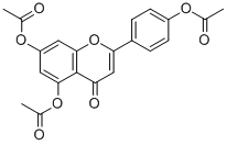 CAS#: 3316-46-9， [7-Acetyloxy-2-(4-Acetyloxyphenyl)-4-Oxochromen-5-Yl] Acetate