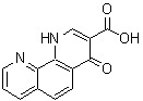 结构式 CAS# 331830-20-7, 4-氧代-1,4-二氢-1,10-菲咯啉-3-羧酸
