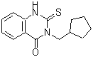 CAS#: 331971-80-3， 3-(Cyclopentylmethyl)-2-Thioxo-2,3-Dihydro-4(1H)-Quinazolinone