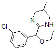 CAS#: 33210-60-5， 2-[(3-Chlorophenyl)-Ethoxymethyl]-5-Methyl-1,4,5,6-Tetrahydropyrimidine