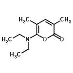 CAS#: 33259-29-9， 6-(Diethylamino)-3,5-Dimethyl-2H-Pyran-2-One