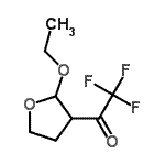 CAS#: 333339-73-4， 1-(2-Ethoxytetrahydro-3-Furanyl)-2,2,2-Trifluoroethanone