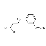 CAS#: 3334-67-6， N-(3-Methoxyphenyl)-beta-Alanine