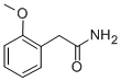 结构式 CAS# 33390-80-6, 2-(2-甲氧基苯基)乙酰胺