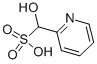 structure of CAS# 3343-41-7, 2-Pyridylhydroxymethanesulfonic Acid;Hydroxy-(2-Pyridyl)Methanesulfonic Acid;Hydroxy-Pyridin-2-Yl-Methanesulfonic Acid;Alpha-Hydroxypyridine-2-Methanesulphonic Acid