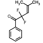 CAS#: 334873-72-2， 2,2-Difluoro-4-Methyl-1-Phenyl-3-Penten-1-One