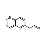 CAS#: 335267-08-8， 6-Quinolinylacetaldehyde