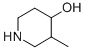 structure of CAS# 33557-57-2, 4-Hydroxy-3-Methylpiperidine;4-Hydroxy-3-Methylpiperidine;3-Methyl-4-Hydroxypiperidine;4-Piperidinol, 3-Methyl-