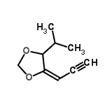 CAS#: 3357-86-6， (5E)-4-Isopropyl-5-(2-Propyn-1-Ylidene)-1,3-Dioxolane