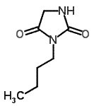 CAS#: 33599-31-4， 3-Butyl-2,4-Imidazolidinedione