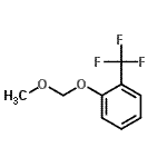 structure of CAS# 336628-65-0, 1-(Methoxymethoxy)-2-(Trifluoromethyl)Benzene;1-(Methoxymethoxy)-2-(trifluoromethyl)benzene;1-Methoxymethoxy-2-(trifluoromethyl)benzene;1-Methoxymethoxy-2-(trifluoromethyl)benzene?