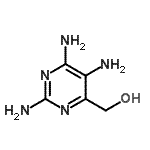 CAS 登录号：33704-86-8， (2,5,6-三氨基-4-嘧啶基)甲醇