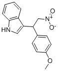 CAS#: 33723-33-0， 3-[(1R)-1-(4-Methoxyphenyl)-2-Nitroethyl]-1H-Indole